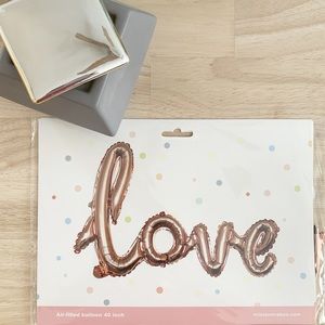 Love Air Filled Balloon